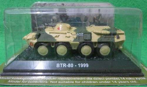 **AMERCOM COLLECTION**BTR*80 1999**SEALED BLISTER**